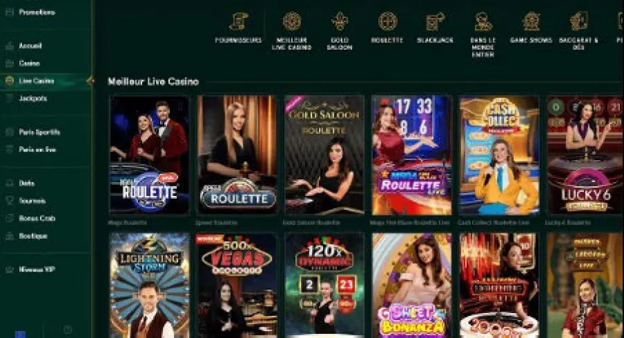 Meilleur casino en ligne