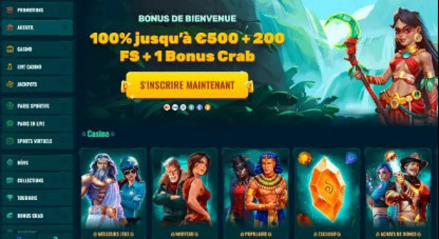 Casino en ligne france